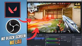 How To Record Valorant With OBS Studio (NO BLACK SCREEN) 🔥 Best OBS Settings 2026