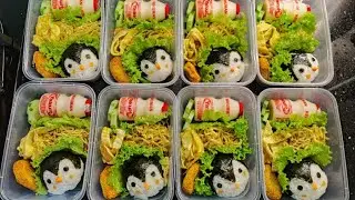 CARA MENATA BENTO UNTUK ULANG TAHUN ANAK | TANPA CETAKAN