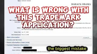 What is Wrong with this Trademark Application?