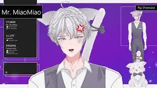 [VTuber]  Cat Butler Mr. MiaoMiao Showcase [Live2D]