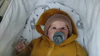 День с реборном Тимом. Наше утро с реборном. Что делает реборн? Прогулочка с реборном Тимом 🌥️🍂 👶🏻