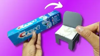 DIY Miniature Chairs | With Cardboard