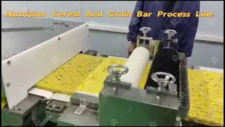 How to make Cereals Bars? Nutrition bars making machine| Dried Fruit Bars machine|+86 18954109821