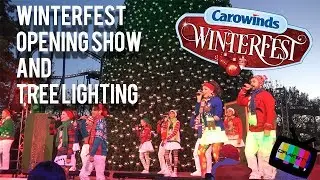 Carowinds Winterfest 2018 Opening Show