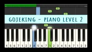 lagu gojeking piano tutorial version - level 2 - ovy sovianty