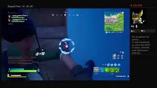 I'm playing Fornite with Kitty!!!