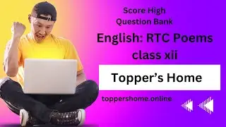 Class 12 English Poems | Reference to Context Questions | CBSE Board Exam 2025