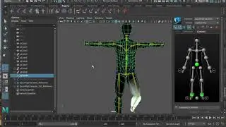 Part 2 - Quick Rig Maya - Painting Skin Weights