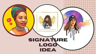 Signature Logo and Profile Picture  | with just your phone create anything !!!!