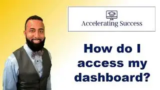 How do I access my dashboard