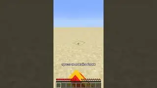 Minecraft, How to make a flat world from sand, dynamite, and lots of different blocks 
