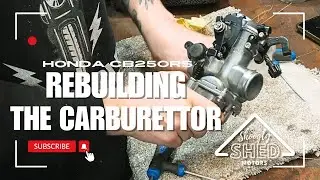 REBUILDING A KEIHIN PD CARBURETTOR - Honda CB250RS Shoogly Shed Motors