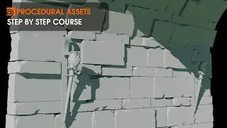 Procedural environment assets in Houdini 21