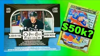 BIG GAME MCDAVID ROOKIE HUNTING - 2015-16 O-Pee-Chee Platinum Hockey Hobby Box Break