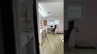 Доделанная мастерская. Готовлюсь к съемке видео #линаличман #жизнь #наш дом