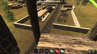 строим стрелковую вышку RUST , постреляем