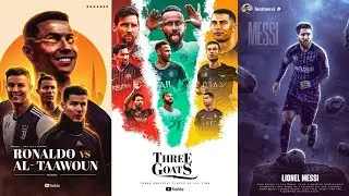 Create Awesome Sports Poster in Ps Touch Mobile.