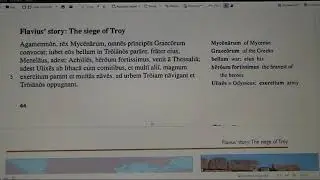 Oxford Latin course Book 1. Capitulum 7. Dialogus 1. Part 1. Pronintiatus classicus.