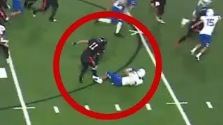 Lance Eubanks LB #11 - Class of 2024 - Stillwater VS Norman - Broadcast Footage