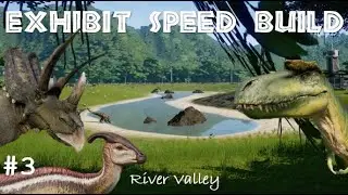 Exhibit Speed Build (The River Valley) - Jurassic World Evolution