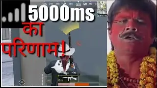 😲Pubgmobile 5000ms High ping 😱play new arctic mode map watch this video 😱 