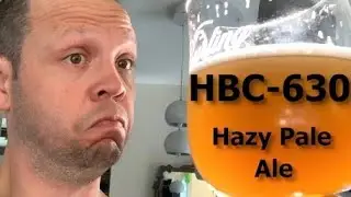 Hazy Pale Ale  - Grain to Glass using HBC 630 Experiemental Hops