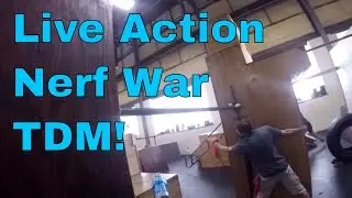 Nerf War Gameplay - Team Death Match FPV CQB Mega Episode! 3-in-1