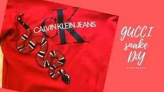 Змея GUCCI из бисера | декоративная змея