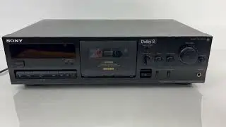 Sony TC-K615S -Dolby S Quartz Lock Sapphire Capstan Cassette - For Parts