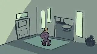 Robert goes to the front door
