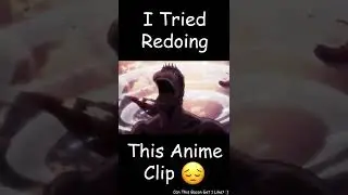 I Tried Redoing This Anime Clip #shorts #attackontitan #leviackerman #levi #robloxshorts