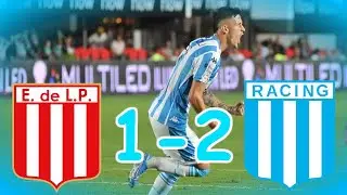 ⚽ Estudiantes 1 - 2 Racing Club ⭐ 𝐒𝐔𝐏𝐄𝐑𝐋𝐈𝐆𝐀 𝐀𝐑𝐆𝐄𝐍𝐓𝐈𝐍𝐀 🏆 Fecha 23