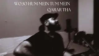 Wo Jo Hum Mein Tum Mein Qarar Tha | Begum Akhtar Ghazal live with Guitar
