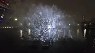 Constellations by Joanie Lemercier @ Winter Lights Festival, Canary Wharf, 2020