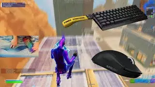 Wooting 60HE ASMR 🤩 0.1mm Lekker Switches Smooth 4K Fortnite Gameplay