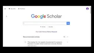 Creating Alerts in Google Scholar: Finding SoTL Research