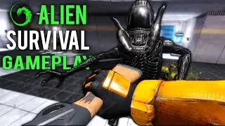 Alien Survival Gameplay - Aliens vs Predator NPCs BETA | Garry's Mod