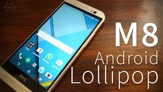 HTC One M8 with Android Lollipop