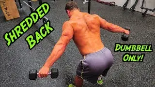 Intense Tabata Dumbbell Back Workout (HIIT)