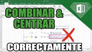 How to merge and center cells correctly. Errors in data selection.