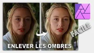 ÉQUILIBRER les ombres d'un portrait - TUTORIEL AFFINITY PHOTO