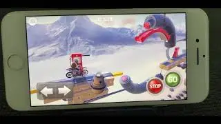 Bike Baron 2 - iPhone 7 gameplay using PS5 controller