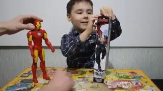 Фигурки Железный человек и Тор 30см_ Marvel Avengers Iron Man and Tor Action Figure