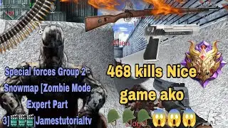 Special forces Group 2 - Snowmap [Zombie Mode Expert Part 3]🎬🎬🎬|Jamestutorialtv