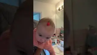 my husband did our daughter's hair...