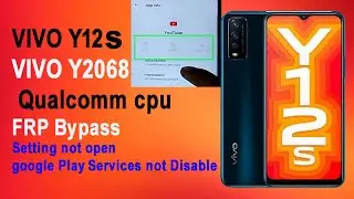 Vivo Y12s FRP Bypassed | Vivo Y12s FRP by UMT  2022 trick Qualcomm cpu | Vivo y12s EDL, Test  point.