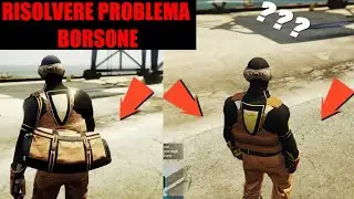 GLITCH COME RISOLVERE PROBLEMA DEL BORSONE CHE SCOMPARE - GTA 5 ONLINE - FACILE & VELOCE