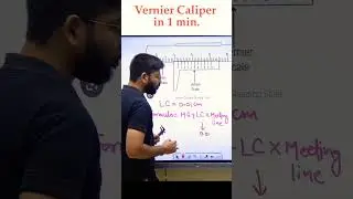 Learn Vernier Caliper in 1 minute🔥