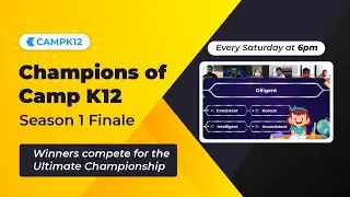 Champions of Camp K12 | Season 1 Finale | Gameshow for Kids
