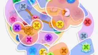Screw Match ASMR Story Level 875-894 Walkthrough Gameplay Android,iOS